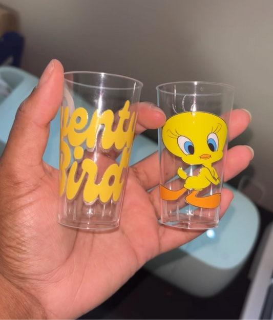 Custom Birthday Shot Glass Set